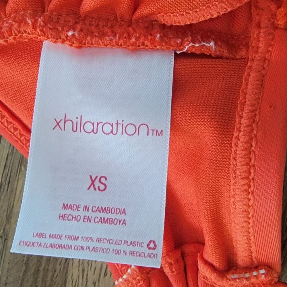 Xhilaration crochet high neck bikini top coral red - Picture 7 of 7